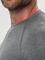 Футболка термо унисекс серый меланж