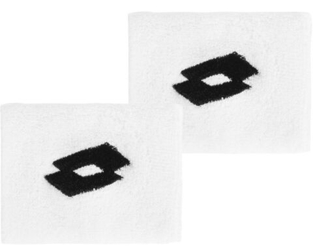 Теннисные напульсники Lotto Wrist B II - White