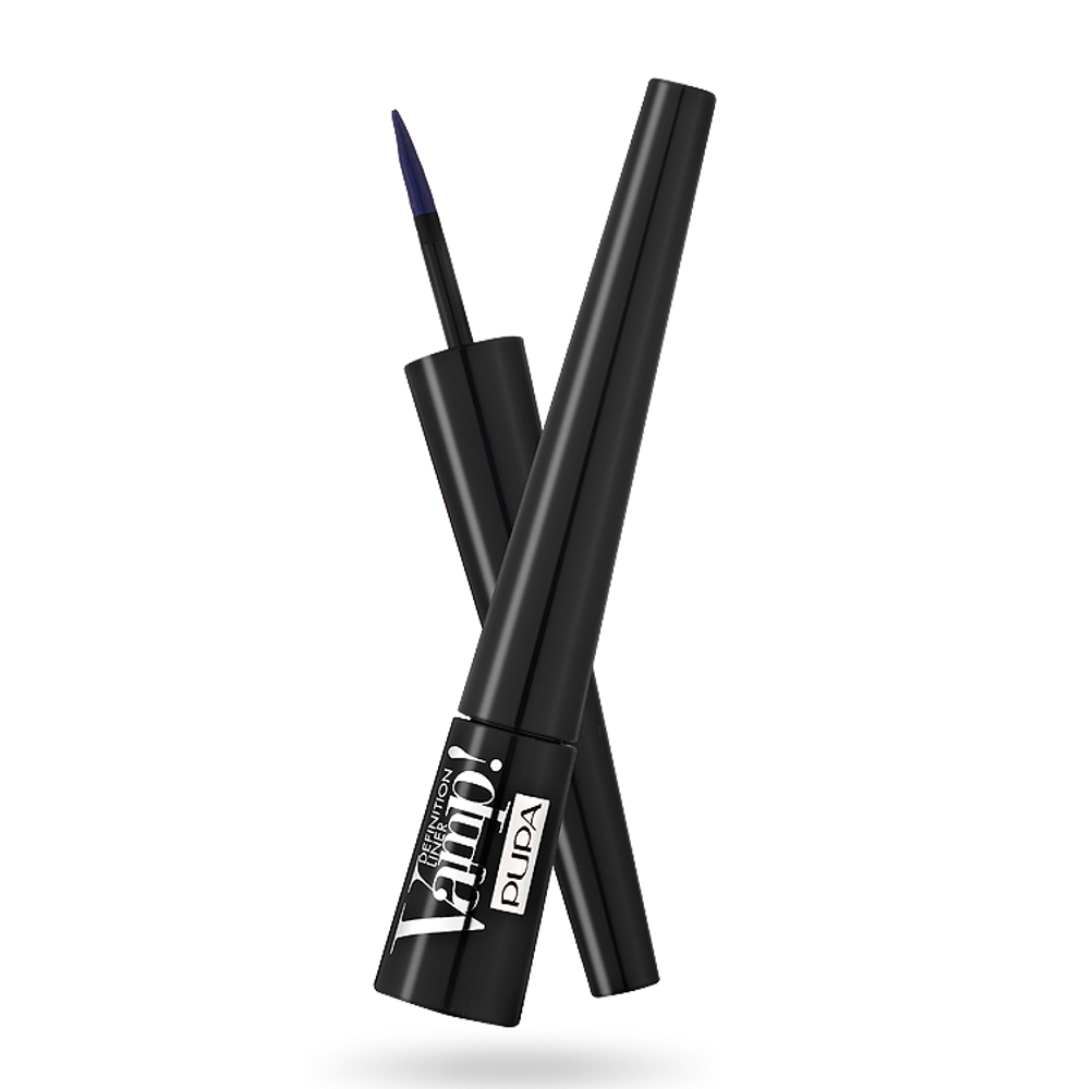 Pupa Подводка для глаз Vamp! Definition Liner, с фетровым апликатором, тон №300, Глубокий синий, 2,5 мл