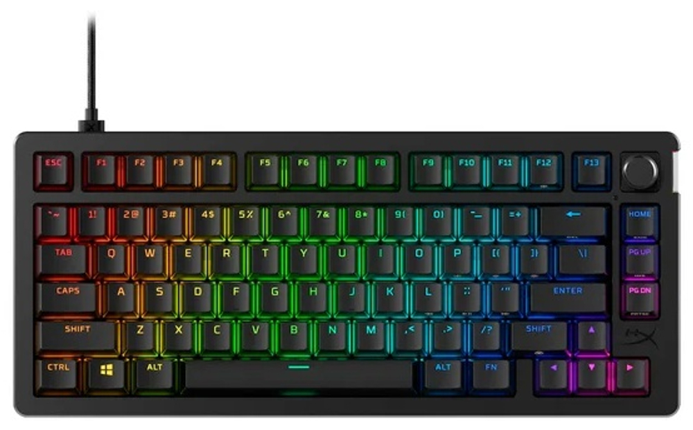 Клавиатура HyperX Alloy Rise 75 7G7A4AA#ACB черный