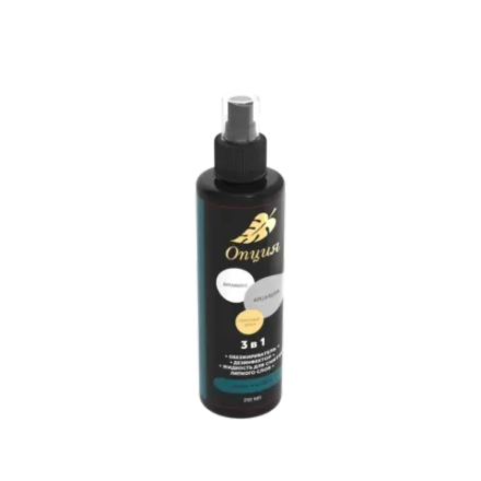 Обезжириватель-дезинфектор, жидкость для снятия липкого слоя 3 в 1 (Кокос и клевер) 250мл,ОПЦИЯ