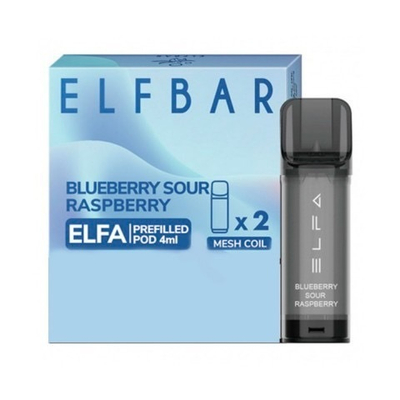Картридж Elfa (8мл) Черничная кислая малина (упак. 2 шт)