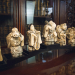 «Семь богов счастья».Композиция из 7 больших фигур