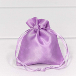 Мешочек 7х9см Атлас (Сиреневый)