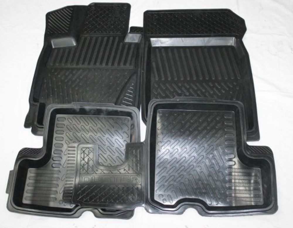 Коврики на пол Renault Duster 4WD с 2012-2015 г. (REZKON)