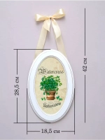 Панно на стену для интерьера 3 шт 28,5*18,5 см