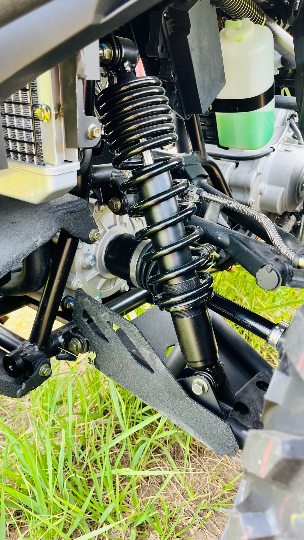 Квадроцикл (комплект для сборки) Explorer 400 Deluxe 4х4 Черный матовый (RR)