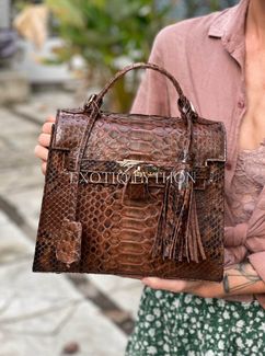 Сумка из кожи питона BG-473