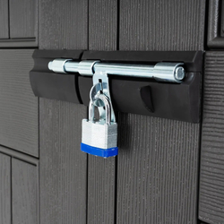 Пластиковый хозблок LifeTime WoodLook 7x7