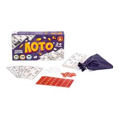 Лото для детей и взрослых (с пластиковыми жетонами)