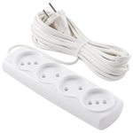 Удлинитель Engy "Эконом" 7м/4роз (ШВВП 2х0.75)