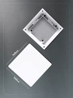 Вентиляционная решетка РД 140х140 Белый