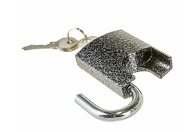 Замок навесной защищенная дужка 50 мм, Сибртех 91637