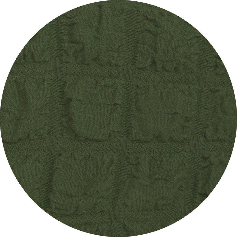 Чехол на стул с оборкой, цвет Зеленый, Набор 4 шт.