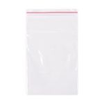 Пакеты ZIP LOCK "зиплок" ПРОЧНЫЕ, комплект 100 шт., 100х150 мм, ПВД, 60 мкм, BRAUBERG EXTRA, 608170