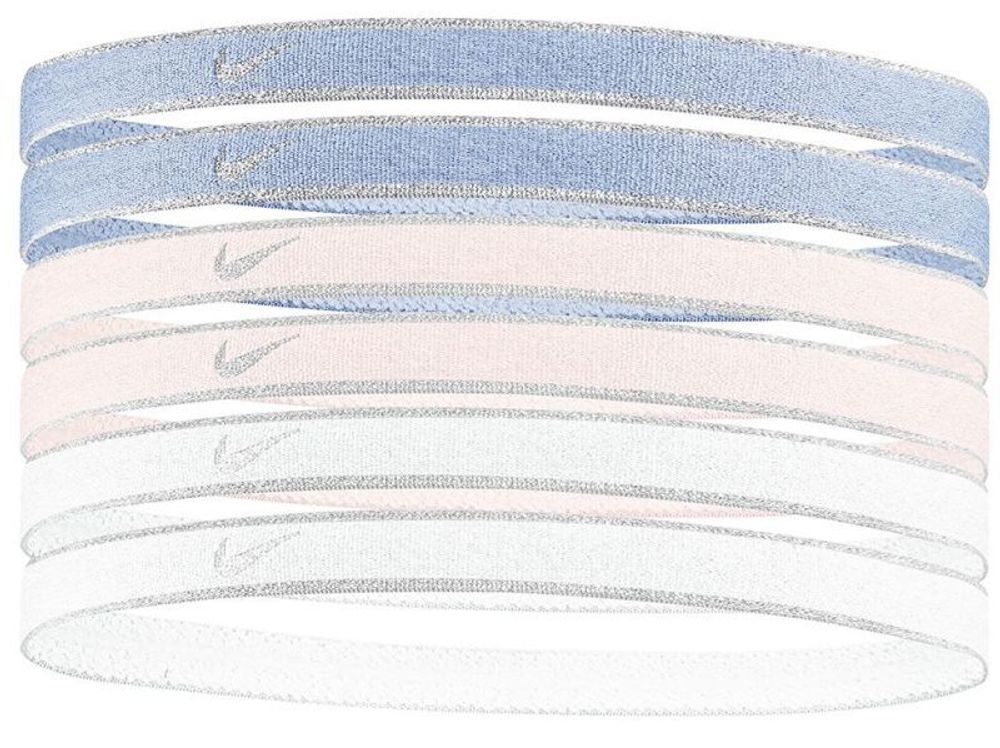 Резинка на голову Nike Swoosh Sport Headbands 6P - Фиолетовый