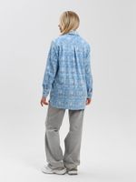 Рубашка Вселенная Виотекс ГОЛУБОЙ (Акция)