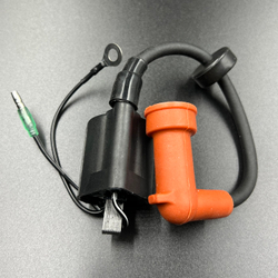 Катушка зажигания высоковольтная Yamaha 40X (6J8-85570-21) (YUELANG)