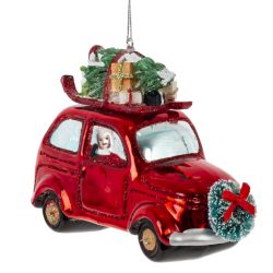GAEM Украшение новогоднее "Машинка", L12,5 W5,5 H9 см
