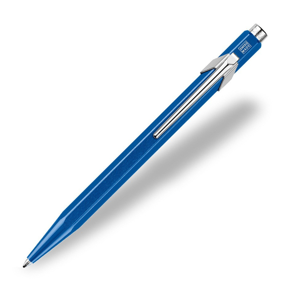 Carandache Office 849 Pop Line - Metallic Blue, шариковая ручка, M