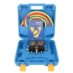 Манометрический коллектор Value VRM2-B-0501(R22/ 134/ 404/ 407; 2-х вентильный; 3 шланга 150см; упак. кейс)