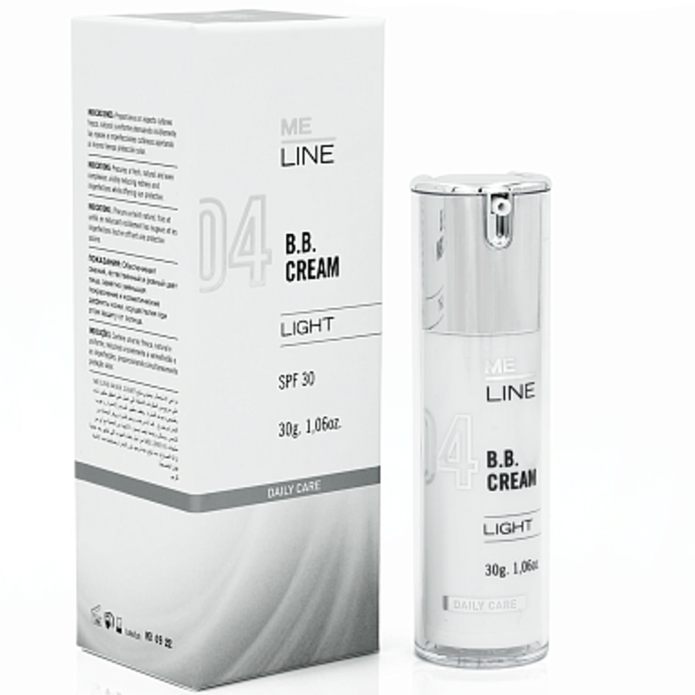 ME LINE. 04. B.B. CREAM SPF 30 LIGHT