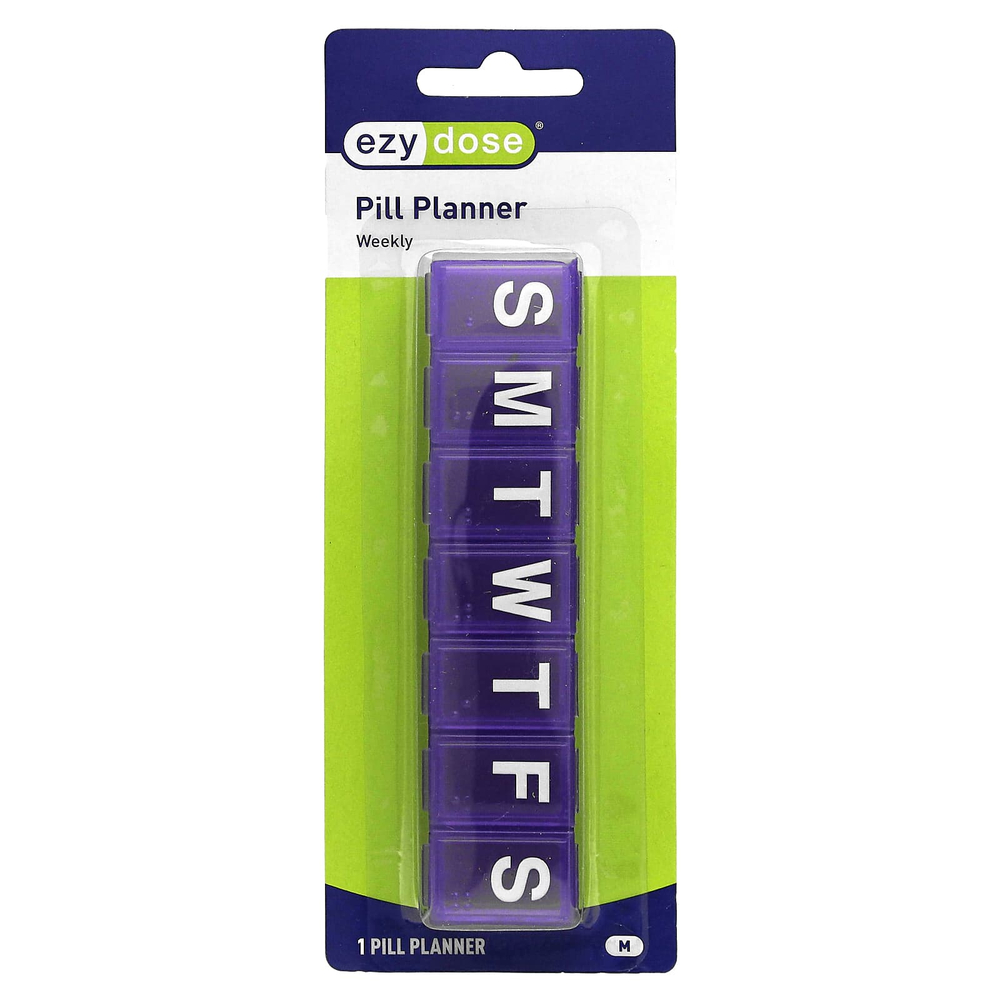 Ezy Dose, Weekly Classic Pill планнер, средний, 1 шт.