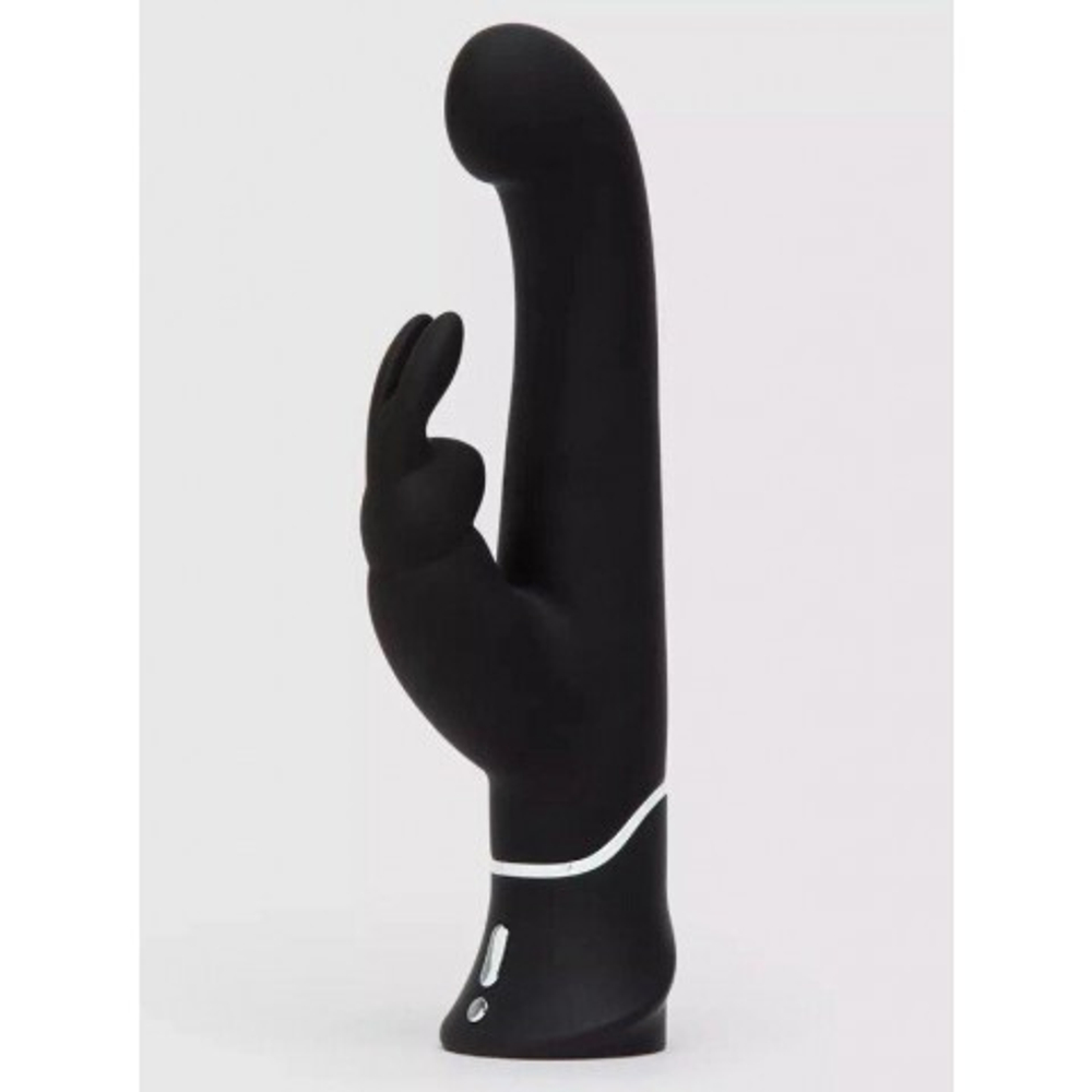 Вибратор для G-точки Happy Rabbit Stroker черный