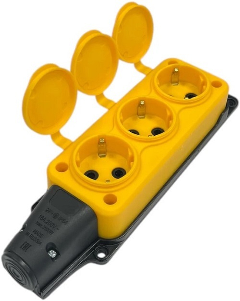 Удлинитель силовой iTOK i-CONNECT-COLOR-SUR-PVS-315-3-54-40-YELLOW