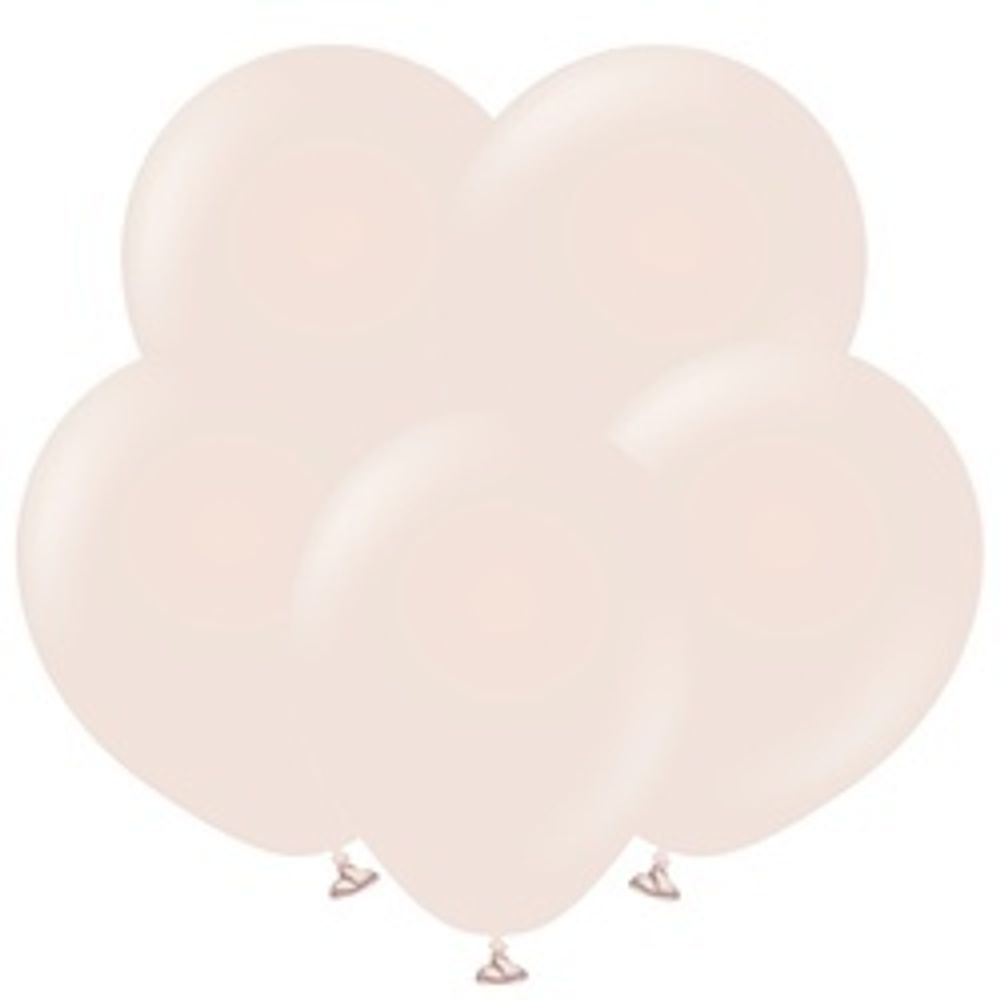 Шар (12"/30 см) Белый песок, Пастель / White sand 50 шт.