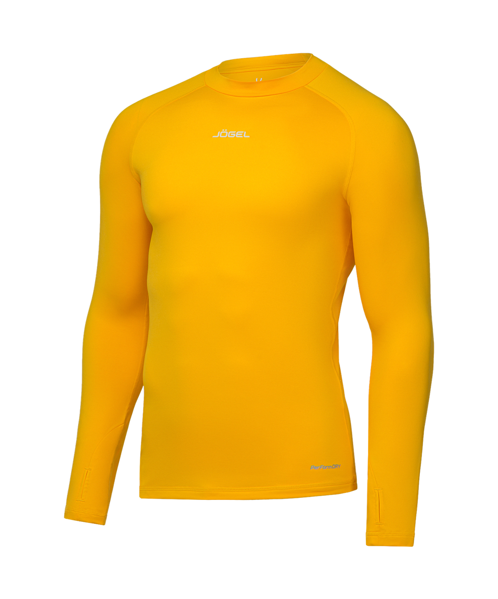 Джемпер компрессионный утепленный CAMP PerFormDRY Baselayer Top Warm, желтый