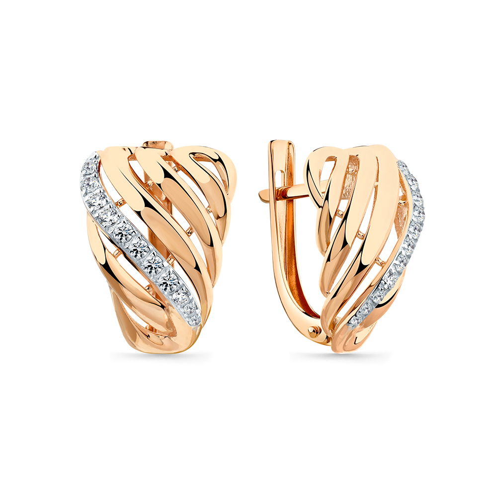 Серьги из золота 585 пробы