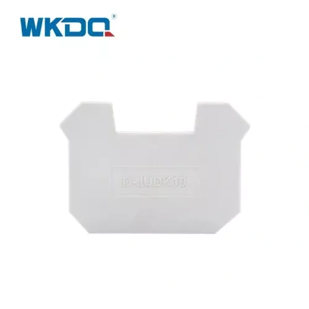 Торцевая пластина D-JUDK10 для клемм серая WONKE ELECTRIC