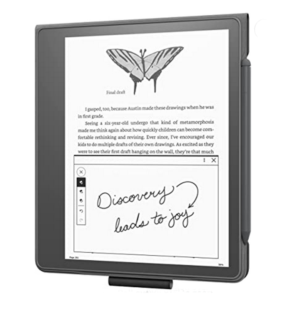 Оригинальная Обложка Kindle Scribe Leather Cover Black