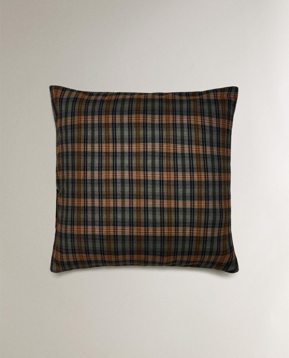 Zara Home - Клетчатая фланелевая наволочка 60x60 см