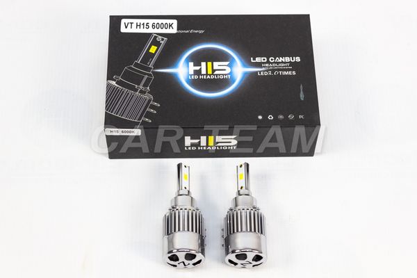 Автолампы светодиодные LED CANBUS Headlight 6000K цоколь H15