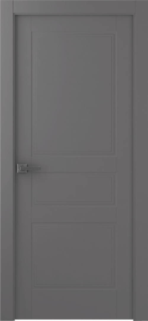 Дверь Инари / Цвет Эмаль графит / Двери Belwooddoors