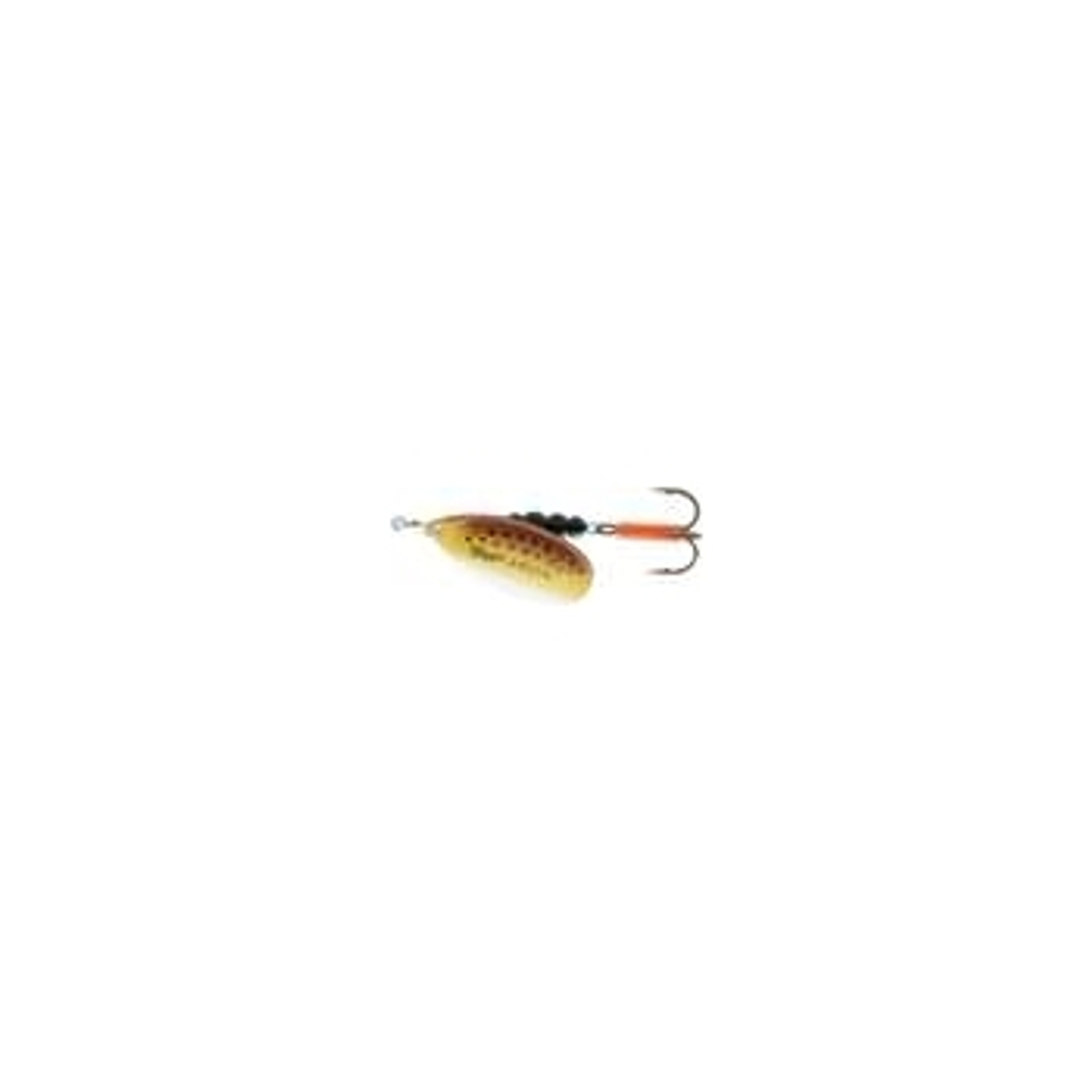 Блесна вращающаяся Mepps AGLIA FLUO, Micropigments Trout, 0, Brown