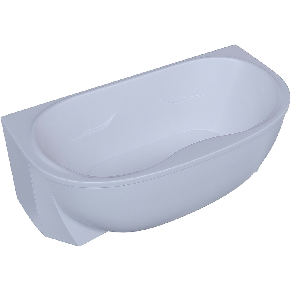 Акриловая ванна Aquatek (Акватек) Мелисса 180x95, с каркасом, с фронтальной панелью, со сливом-переливом