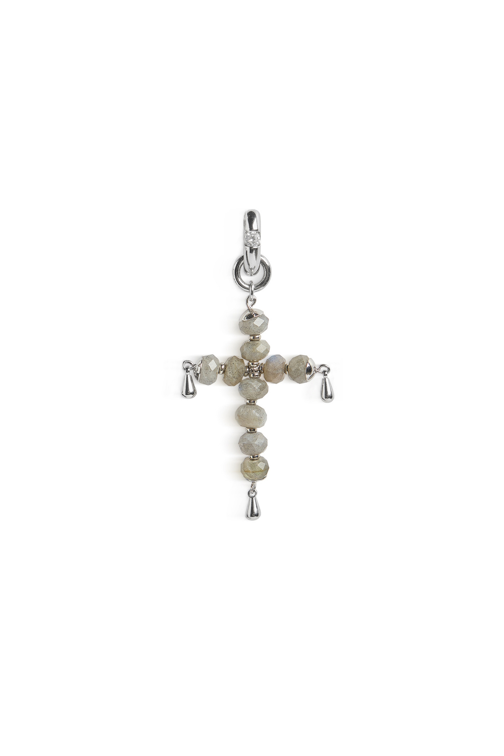 Моносерьга с лабрадором