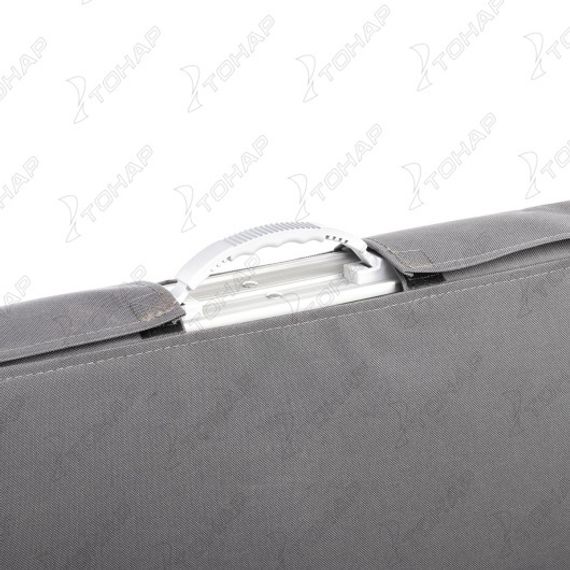 Набор мебели (СТАЛЬ) стол+4 табурета (чехол/Velcro) Green (Т-FS-21407+21124-SG-1) Helios пр-во Тонар