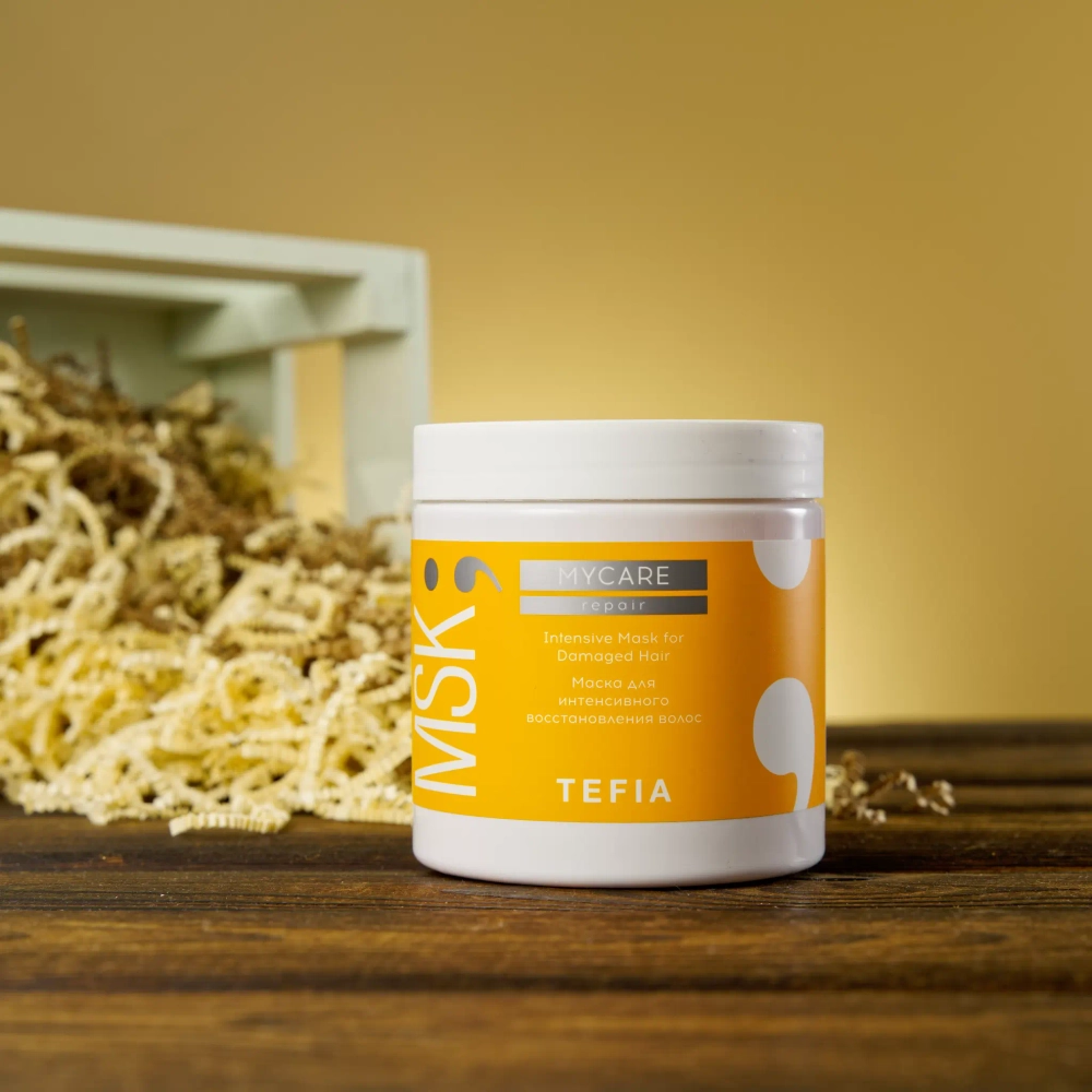 Маска для интенсивного восстановления волос Tefia MY Mycare Intensive Mask for Damaged Hair, 500 мл