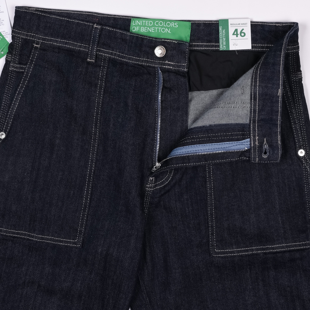 Необычные новые джинсы United Colors Of Benetton в стиле carpenter pants, М (32х32)
