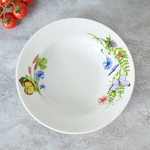 Тарелка 200мм глубокая форма Голубка Нимфа