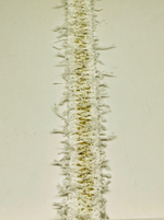 Тесьма отделочная твидовая с люрексом ш - 20мм 1 м