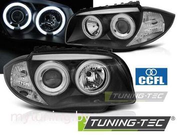 Фары передние ANGEL EYES CCFL BLACK для  BMW 1 E87/E81/82/88 04-11