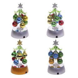 GAEM Изделие декоративное с подсветкой "Ёлочка" (3хАА н/п), L9 W9 H15 см, 4в.