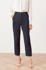 31064 Брюки женские (синий джинс)