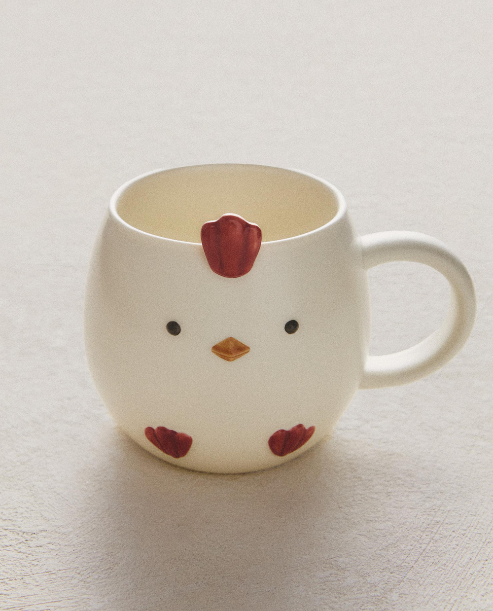 Zara Home кружка из фарфора, цвет разноцветный, 14 см