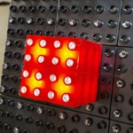 Светящийся конструктор на стену развивающая панель (56х56 см) Х4